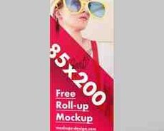 Baner, vinil, rollup