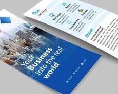 Flayerlərin dizayn və çap olunması