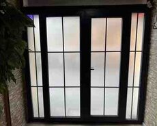 Plastik qapı və pəncərə