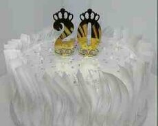 Şirniyyatların və salatların sifarişi