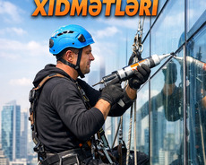 Şüşələrin yuyulması və təmir işləri