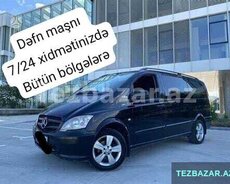 Dəfn masini xidməti meyit maşını cənazə xidmeti
