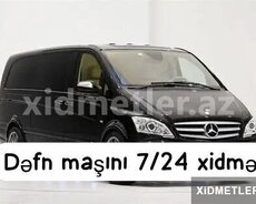 Dəfn masini xidməti meyit maşını cənazə xidmeti