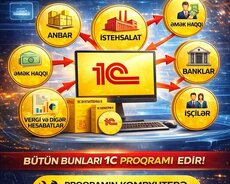 1 c proqraminin kompüterə yüklənməsi