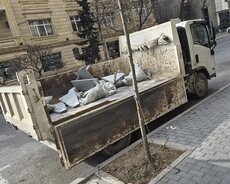 Yük maşını xidməti.Tullantı, zibil, söküntü daşınması
