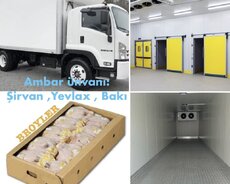 Soyuducu yük avtomobili, məhsul