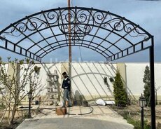 Darvaza sefy qapi reşotqa mehecerler ve, s dəmir isleri