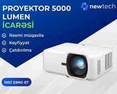 Proyektor 5000 Lumen icarəsi