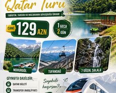 Möhtəşəm Qəbələ turu Həmdə Qatar ilə