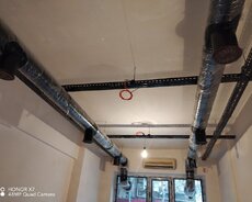 Havalandirma sistemlərinin quraşdırılması