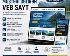 Tur şirkətləri üçün web sayt