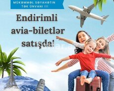 Endirimli Avia-biletlər
