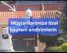 Dam örtüklərinin təmizlənməsi