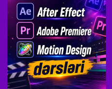 After effects Adobe Premiere video montaj kursları