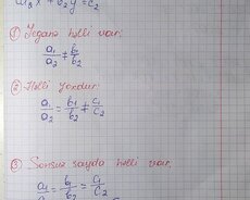 Azərbaycan dili riyaziyyat 9cu sinif dersi