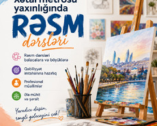 Xətai metrosu yaxınlığında rəsm kursları