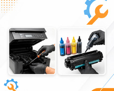Printer təmiri və Kartric dolumu