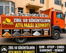 Söküntü tullantı zibil daşınması xidməti