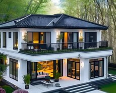 Villa layihəsi və tikintisi