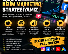 smm xidməti, marketolog, targetolog