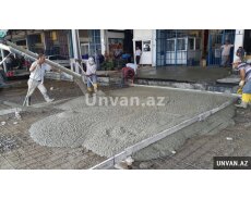 Beton işlərinin görülməsi