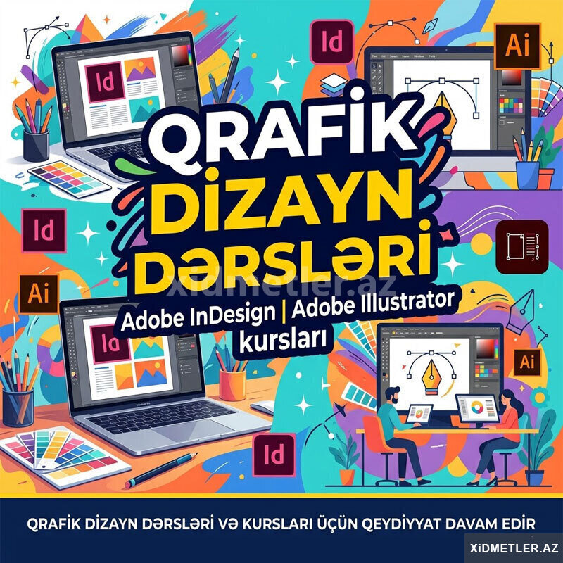 Indesign Illustrator qrafik dizayn dərsləri Indesign Illustrator qrafik dizayn dərsləri