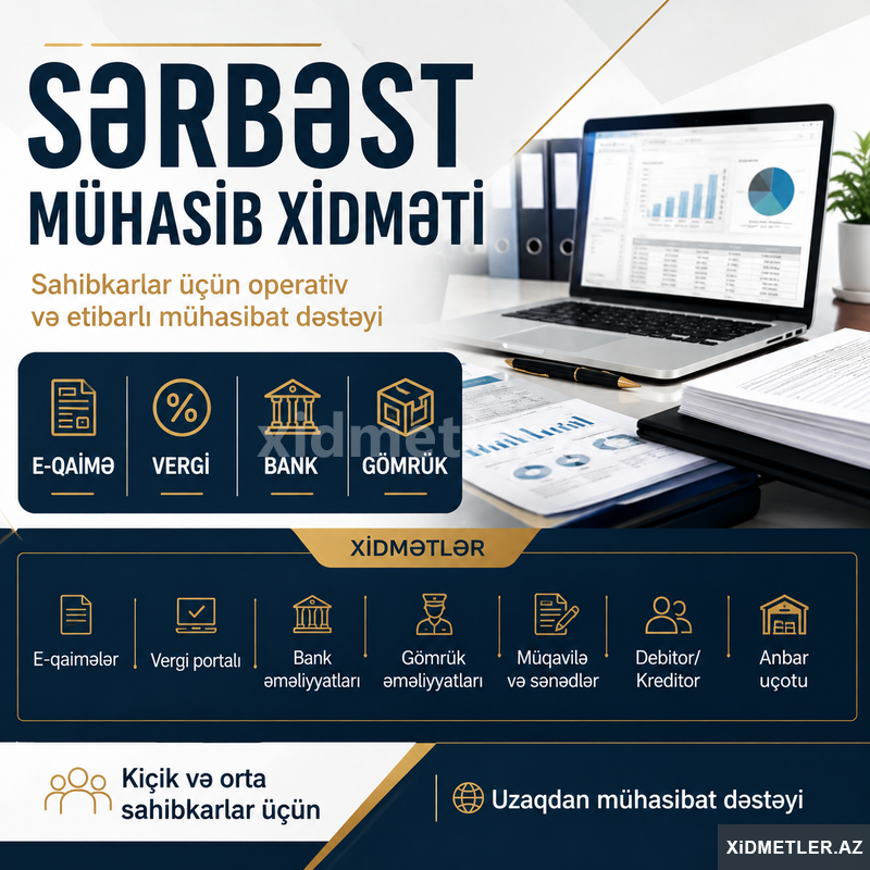 Mühasib Xidmətləri Mühasib Xidmətləri