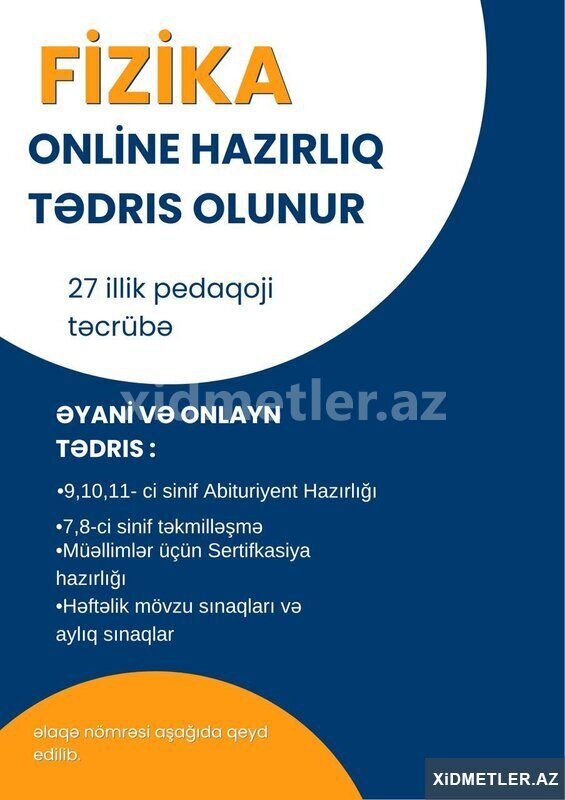 Fizika hazırliq Fizika hazırliq