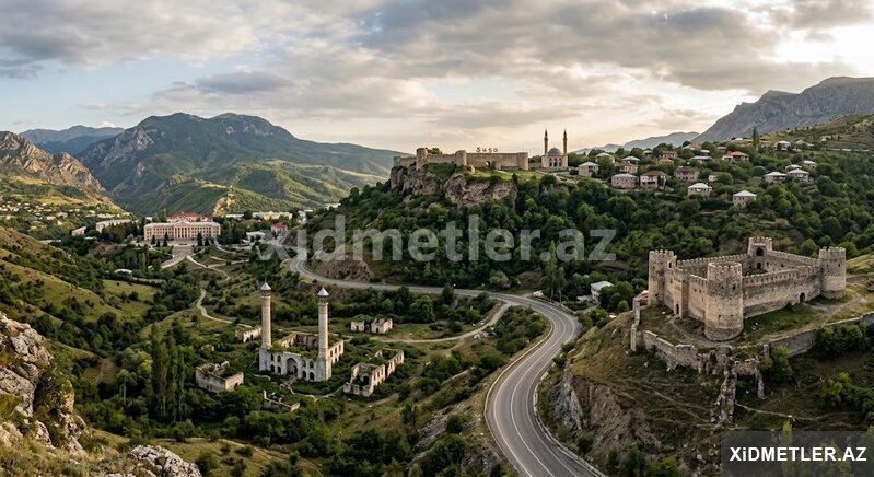 Xankəndi - Şuşa - Ağdam - Xocalı - Əsgəran Xankəndi - Şuşa - Ağdam - Xocalı - Əsgəran