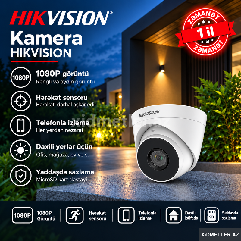 Hikvision kameraları Hikvision kameraları